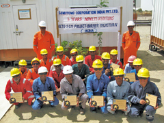 Indian SCM Project celebrating “3 Years No-Lost Time Incidents” (Barmer, India)