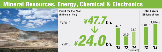 Mineral Resources, Energy, Chemical & Electronics